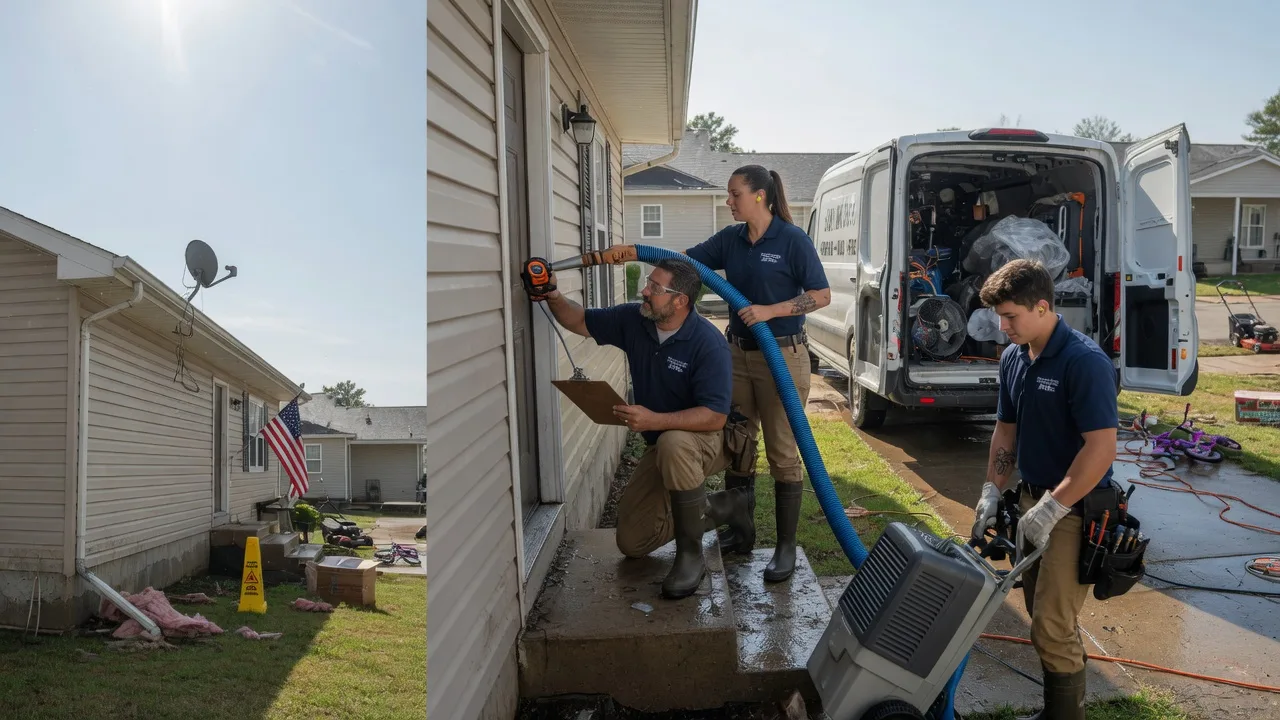 Ceiling Water Damage Restoration in Colchester, VT near me